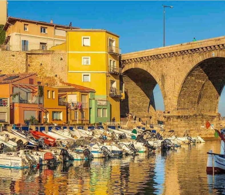 הוילה מרסיי Vallon Des Auffes : Le Cabanon De Mireille מראה חיצוני תמונה